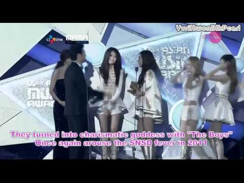 [ENG] 111129 SNSD Best Female Group @ 2011 MAMA
