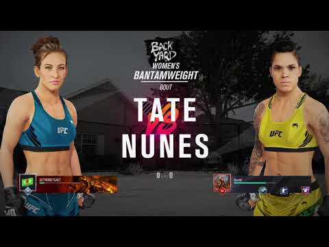 UFC 4 - Rage Quitting Series Ep.74 - Tate vs Nunes