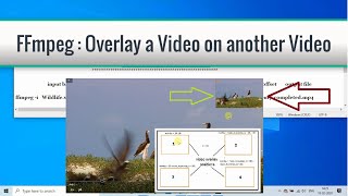 FFmpeg Tutorial | Overlay video on another video