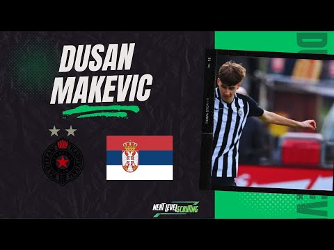 Dusan Makevic (07') - Elite Midfielder Partizan Academy