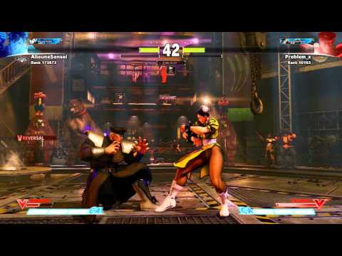 SFV~ Chun-li (AliouneSensei)  vs  M.Bison (Problem-x)  HD
