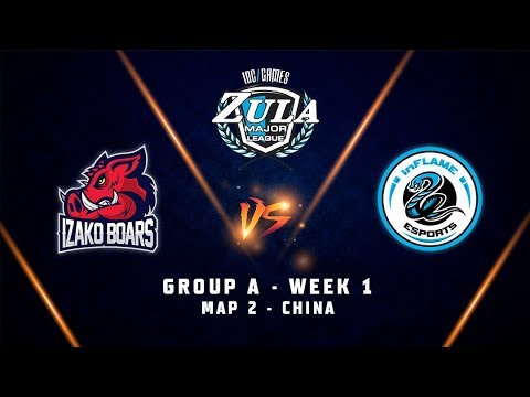 IZAKO BOARS vs INFLAME ESPORTS | Map 2 | Zula Europe ESL Major League | Group A - Week 1