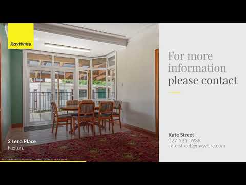 2 Lena Place, Foxton, Horowhenua, Manawatu-Wanganui, 3 ਕਮਰੇ, 2 ਬਾਥਰੂਮ, House