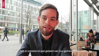 Interview met millennial-dominee David van der Meulen op de Zuidas