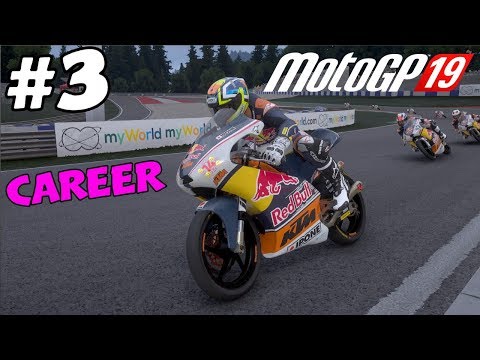 MotoGP 19 Career Mode Part 3 | A TOUGH TEST! | PS4 PRO Gameplay