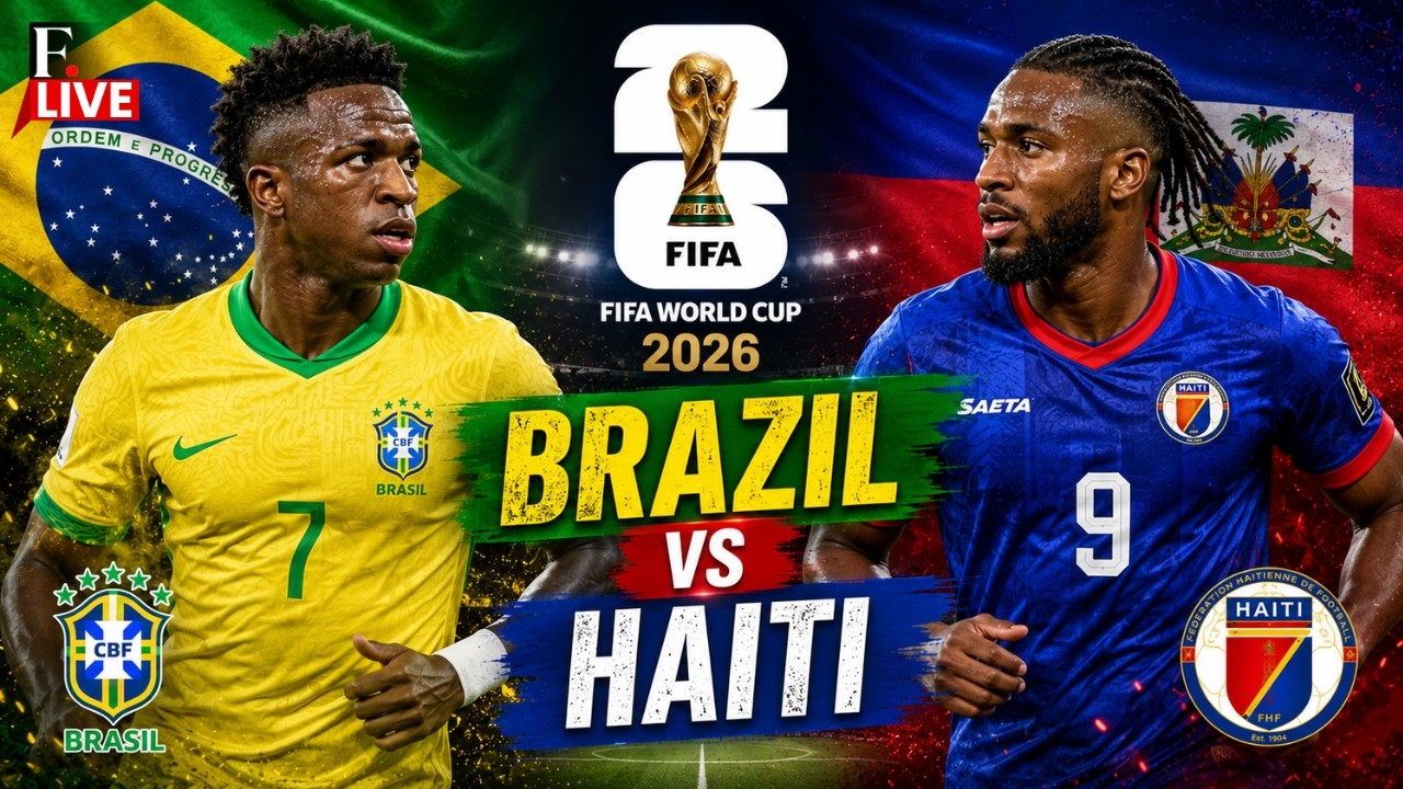 🔴 Brazil VS Haiti LIVE | FIFA World Cup 2026 | Brazil VS Haiti | Vinícius Júnior | Duckens Nazon