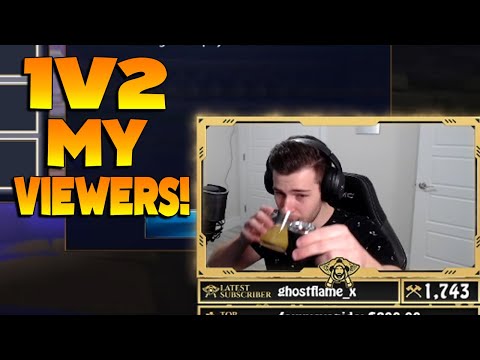 I 1V2'D MY VIEWERS AS MY BEST CHARACTER! CAN I PULL IT OFF?! - Masters Ranked Customs - SMITE