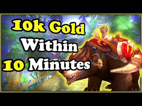 10k Gold Within 10 Minutes In WoW Dragonflight - Gold Farming