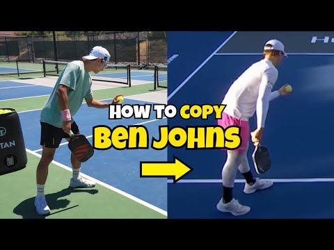 The Ben Johns Serve and Backhand Slice (7.294 DUPR) | Full Analysis & Breakdown