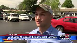 Huntsville Man Robbed During Craigslist Purchase Meet