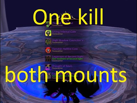 Gul'dan one kill both mounts