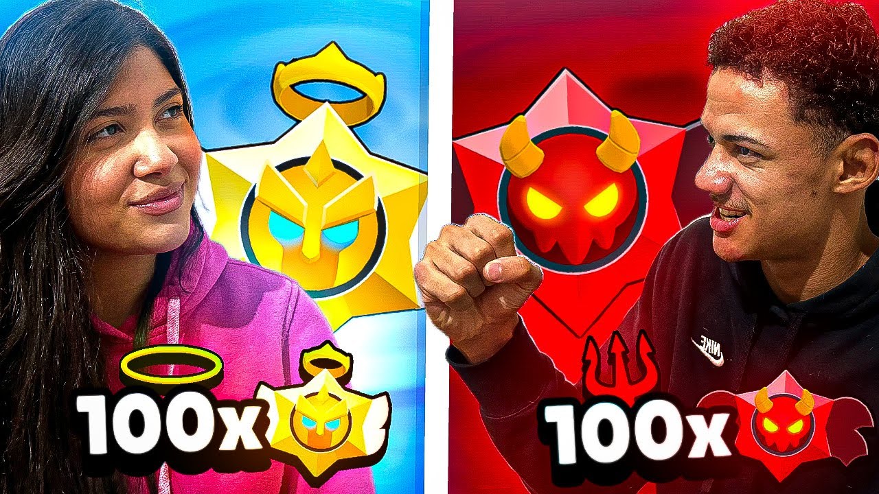 100 STARS DROPS 👹 VS 100 STAR DROPS 😇