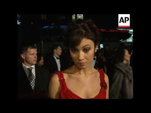 Daniel Craig and cast hit the red carpet for the world premiere of Quantum of Solace