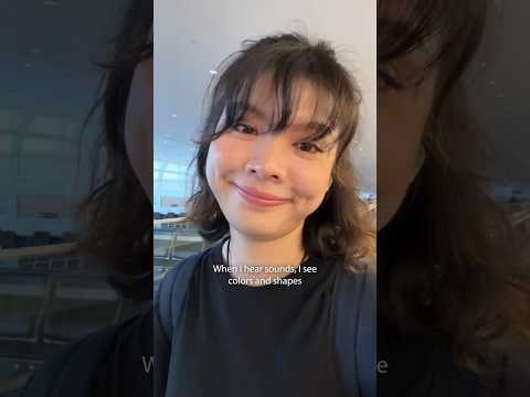 Everyday sounds to a synesthete! #neurodivergent #synesthesia