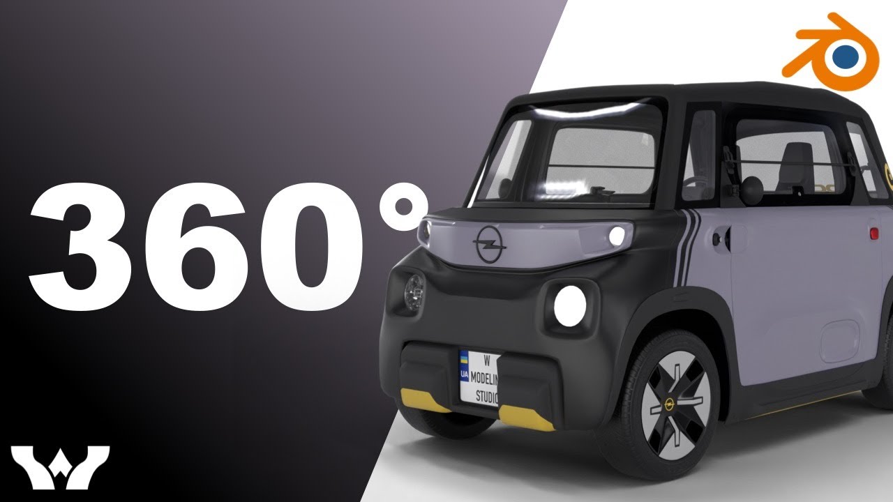 Opel Rocks E 2020 HQ interior 3D Model