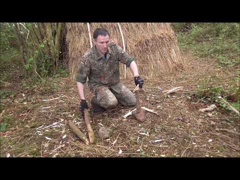Can you use a folding knife as a survival knife? Part three. I split wood for a fire.