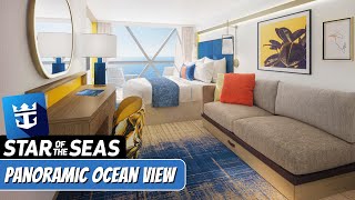 Star of the Seas | Panoramic Ocean View Walkthrough Tour | Royal Caribbean 2025 | 4k
