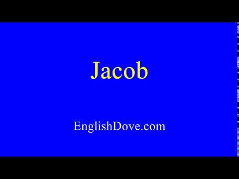 How to pronounce Jacob in American English.