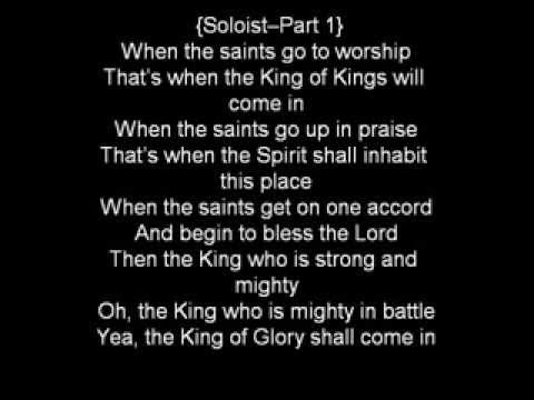 When The Saints Go To Worship