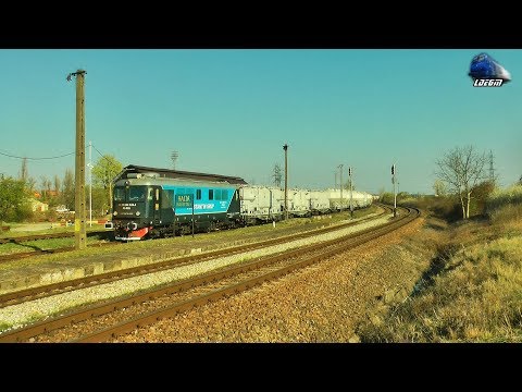 LDE2100 60-0946-3 & Navetă de Ciment MMV Cement Train in Oradea Est Triaj - 09 April 2020