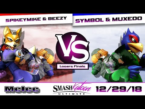 SpikeyMike & Beezy (B) vs. Symbol & Muxedo (G) - Losers Finals - Smashkatoon 36