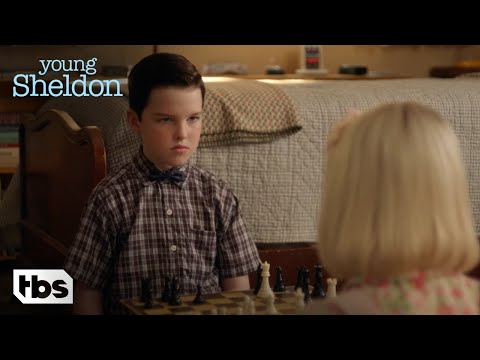 Young Sheldon: Paige Beats Sheldon At Chess (Season 2 Episode 2 Clip) | TBS