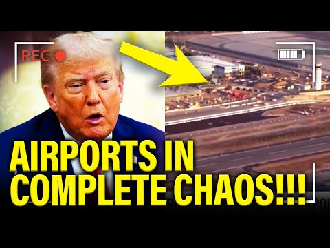 🚨 Trump term COLLAPSES as EMPTY AIRPORTS seen across AMERICA