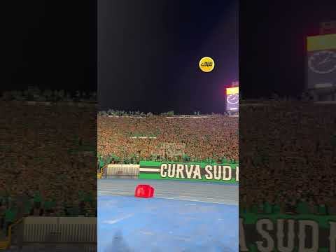 كورفا سود مغانا تبدع بتيفو و&quot;جينا نقولو الصحراء مغربية&quot; بروح وطنية كبيرة