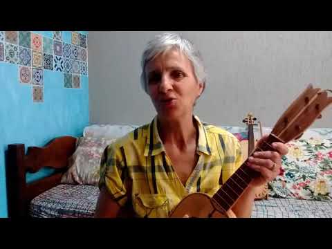 Saudações da vó Neis rabecando sua composição Saracura.