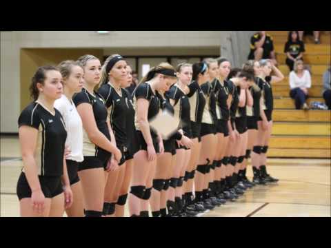 Manchester University Volleyball Highlights - Tri-Match vs. Adrian/Mt. St. Joseph - Oct. 15, 2016