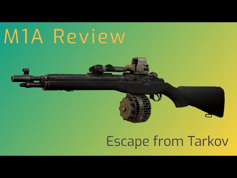 MOST CUSTOMIZE-ABLE DMR | M1A review | Escape from Tarkov
