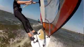 preview picture of video 'GoPro HD Windsurfing Born am Darss - Sept 2012'