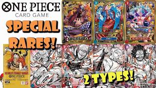 Stunning Special Rares Revealed! 2 Different Types!? HUGE Op-17 Update! (One Piece TCG News)