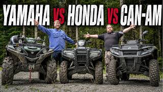 Yamaha Grizzly vs Honda Rubicon vs Can-Am Outlander Electric - Which ATV is Best