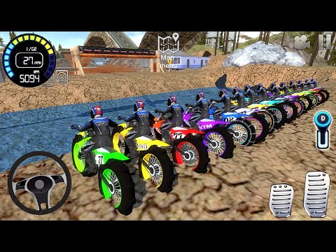 Juego de Motos - Extreme Speed Motorcycle Bikes Off-Road Driving #10 - Extrema de Motocicletas [FHD]