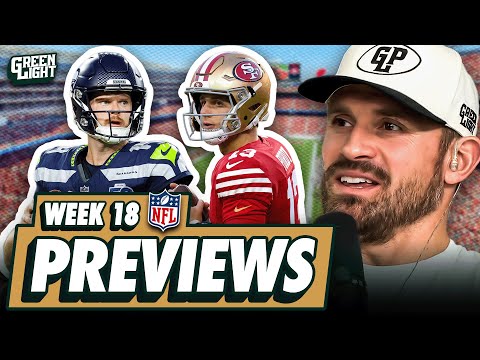 49ers-Seahawks Battle For NFC's #1 Seed + Steelers-Ravens & Panthers-Bucs | NFL WK 18 Previews