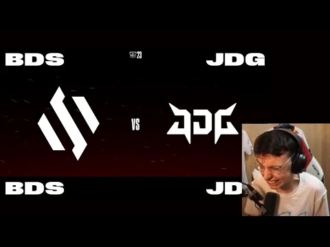 BDS vs JDG | Caedrel co stream FULL VOD | Worlds 2023 Swiss Stage day 1