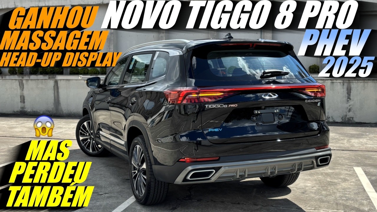New TIGGO 8 PRO HYBRID PLUG-IN 2025 - Gained Equipment BUT also lost! What has changed?