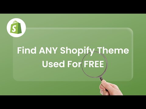 How To Find ANY Shopify Theme Used On A Shopify Website FREE