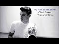 My little Suade Shoes-Chet Baker's (Bb) Transcription. Transcribed by Carles Margarit