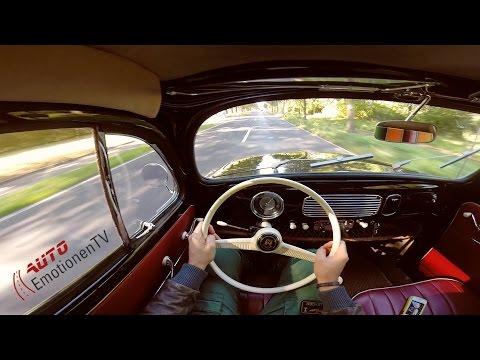 Volkswagen Käfer Ovali (1956) POV Drive - AutoEmotionenTV