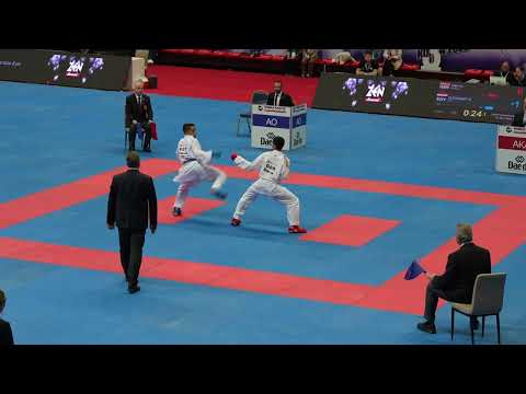 2022 Konya // Cadet Kumite Male -52 kg: SAFI HEIDAR (GER) vs ELTOHAMY ABDALLA_ALY (EGY)