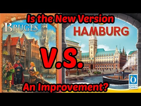 Hamburg Vs Bruges! Is this Stefan Feld Classic Even Better Than Before?