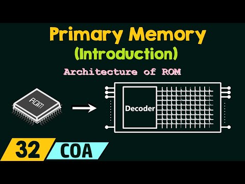 Introduction to Primary Memory