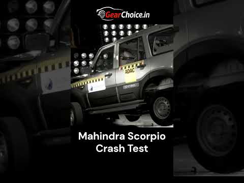 Mahindra Scorpio Crash Test 2025