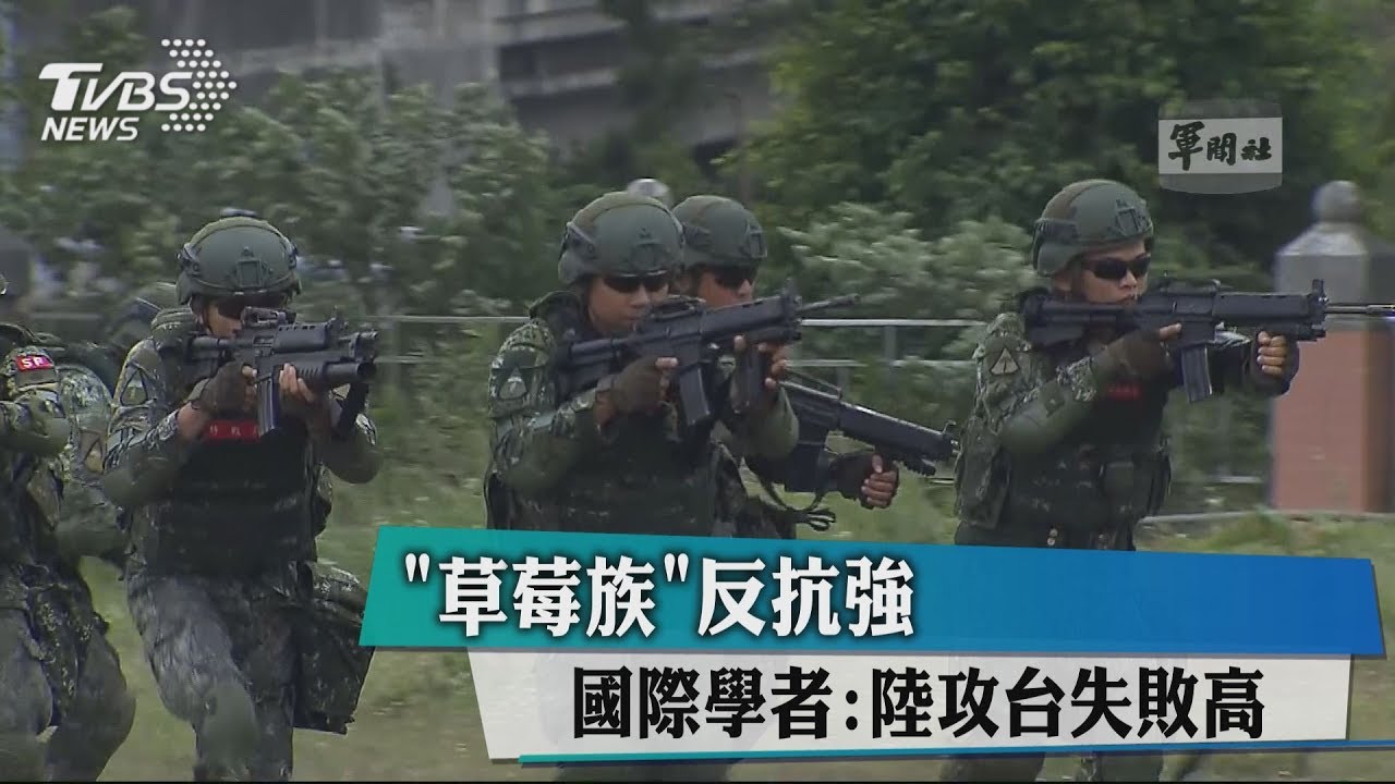 「草莓族」反抗強 國際學者:陸攻台失敗高