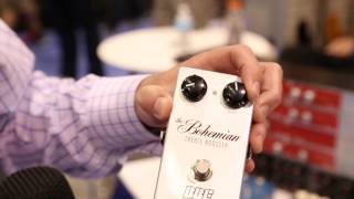 Video thumbnail for NAMM 2014 New BBE Bohemian Treble Booster by shnobel