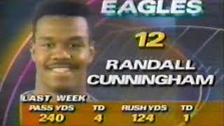 NFL Game - 1990 Eagles 28 Redskins 14 Body Bag Game