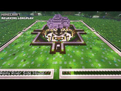 Ultimate Minecraft Rainy Build - Cinematic Player Longplay 1.20