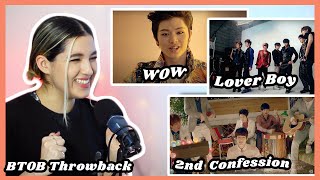 BTOB - WOW, Lover Boy, 2nd Confession Reaction (Throwback Series)